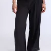 Cotton Gauze Wide Leg Pant