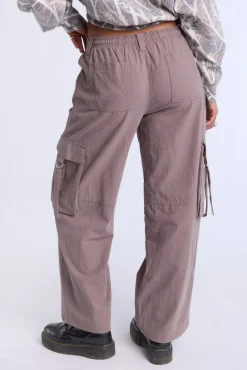 Cotton Wide Leg Cargo Pant