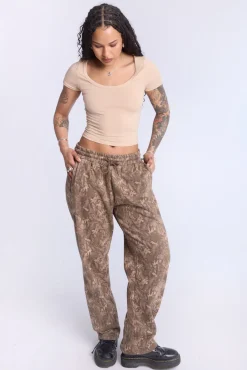 Cropped Scoop Neck Tee
