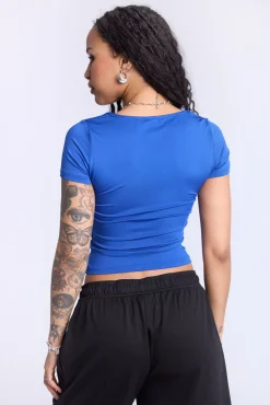 Double Layer Square Neck Top
