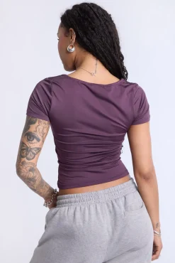 Double Layer Square Neck Top