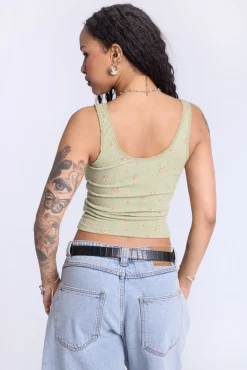 Floral Print Tank Top