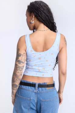 Floral Print Tank Top