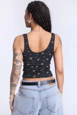 Floral Print Tank Top