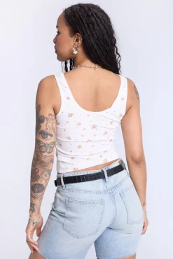 Floral Print Tank Top