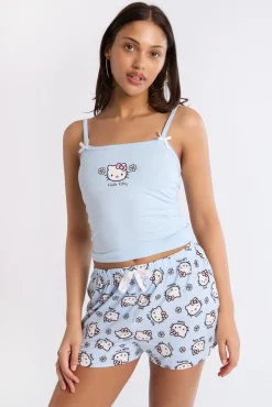 Hello Kitty 2-Piece Pajama Tank Top & Shorts Set