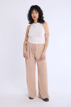 High-Neck Ribbed Tank Top