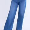 High-Rise Wide Leg Jeans