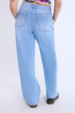 High-Rise Wide Leg Jeans