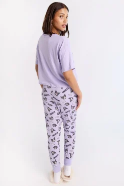 Kuromi 2-Piece Pajama Tee & Jogger Set