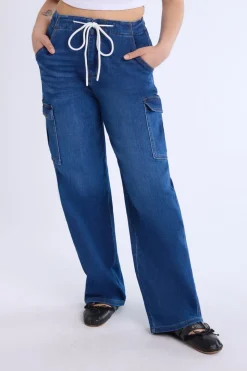 Loose Fit Cargo Jeans