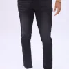 Mens Black Wash Skinny Jeans