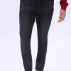 Mens Black Wash Super Skinny Jeans