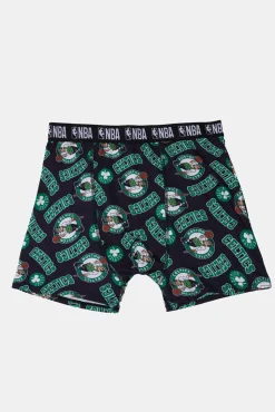 Mens Boston Celtics Print Boxer Brief