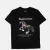 Mens Budweiser Horse Graphic T-Shirt