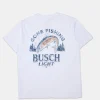 Mens Busch Light Gone Fishing T-Shirt