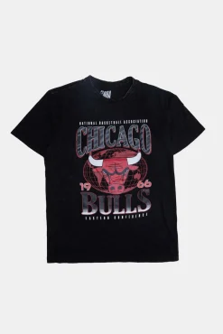 Mens Chicago Bulls Acid Wash T-Shirt