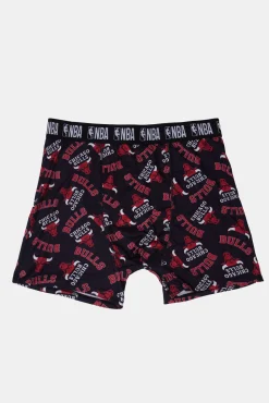 Mens Chicago Bulls Print Boxer Brief