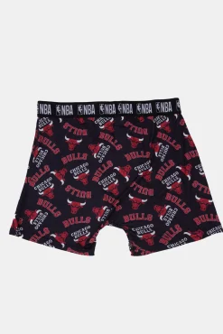 Mens Chicago Bulls Print Boxer Brief