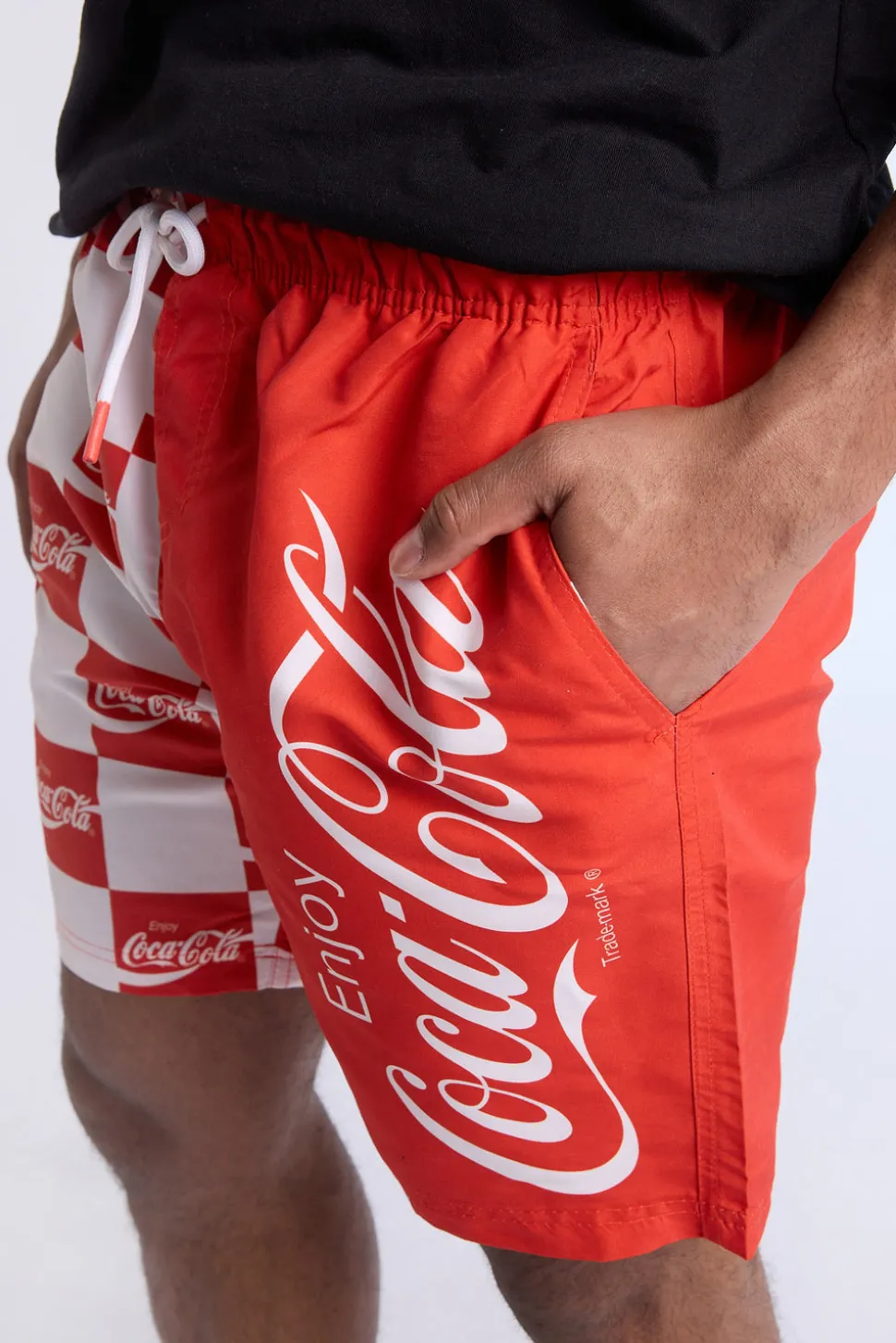 Mens Coca-Cola Beach Short 7"
