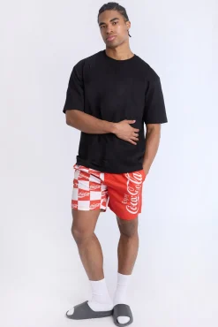 Mens Coca-Cola Beach Short 7