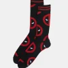 Mens Deadpool Crew Socks
