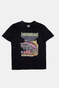 Mens Hoonigan Acid Wash T-Shirt