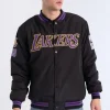 Mens LA Lakers Bomber Jacket