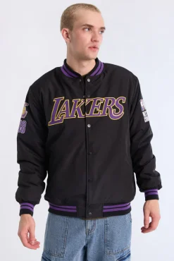 Mens LA Lakers Bomber Jacket