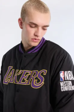 Mens LA Lakers Bomber Jacket