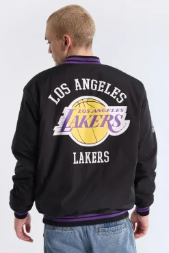 Mens LA Lakers Bomber Jacket