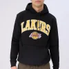 Mens LA Lakers Chenille Logo Hoodie