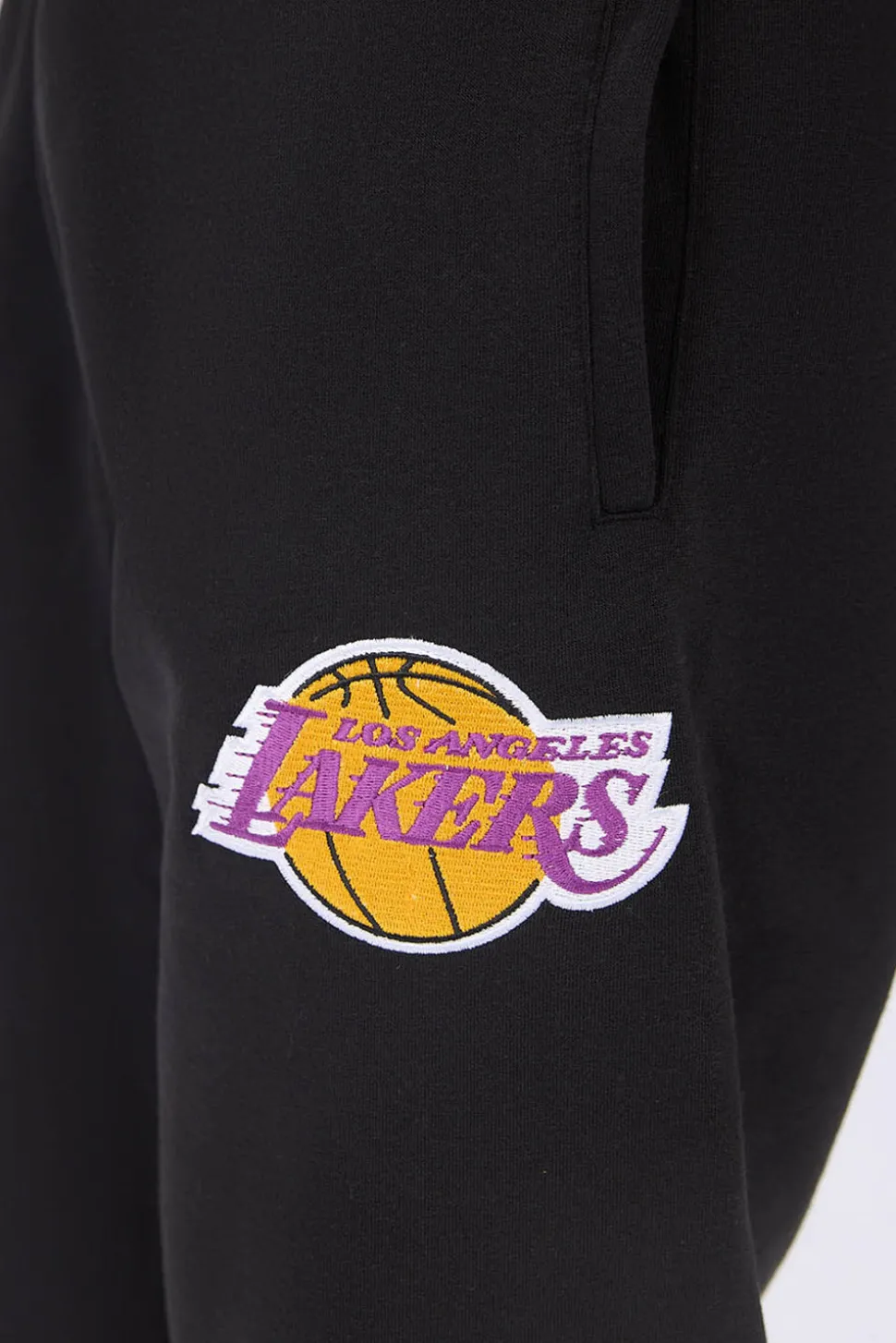 Mens LA Lakers Embroidered Logo Sweatpant