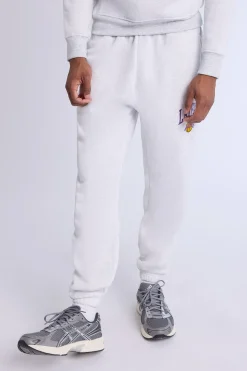 Mens LA Lakers Logo Sweatpant