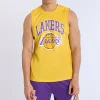 Mens LA Lakers Mesh Shorts