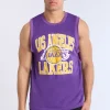 Mens LA Lakers Mesh Tank Top