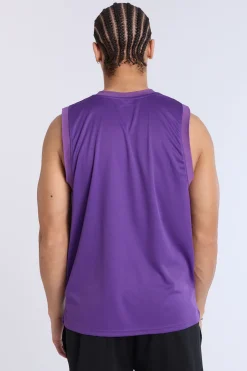 Mens LA Lakers Mesh Tank Top