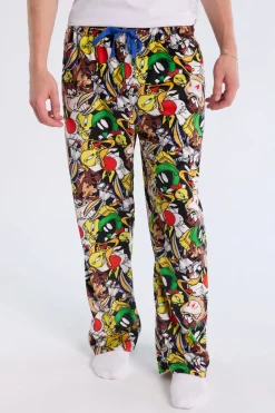 Mens Looney Tunes Pajama Bottoms