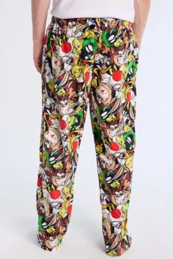 Mens Looney Tunes Pajama Bottoms