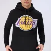 Mens Los Angeles Lakers Chenille Logo Hoodie