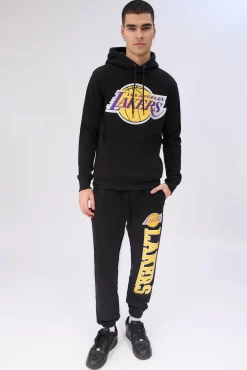 Mens Los Angeles Lakers Chenille Logo Hoodie