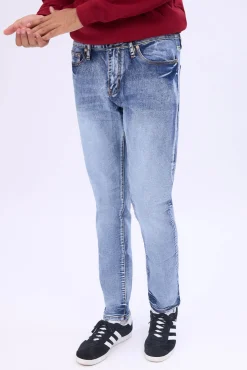 Mens Medium Wash Skinny Jeans