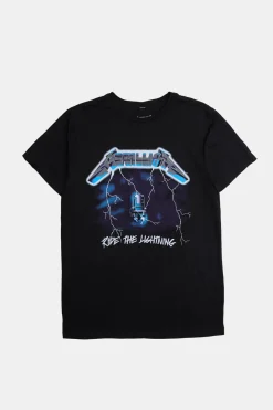 Mens Metallica Lightning T-Shirt