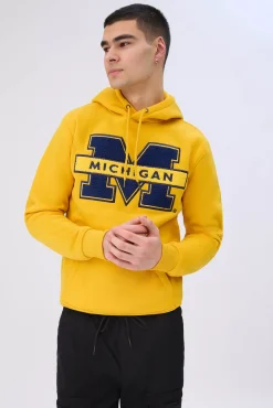 Mens Michigan Chenille Logo Hoodie