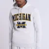 Mens Michigan Chenille Logo Hoodie