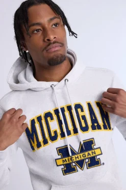 Mens Michigan Chenille Logo Hoodie