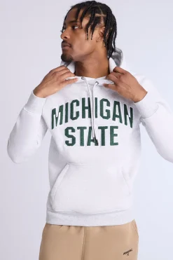 Mens Michigan State Chenille Logo Hoodie
