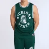 Mens Michigan State University Spartans Mesh Shorts