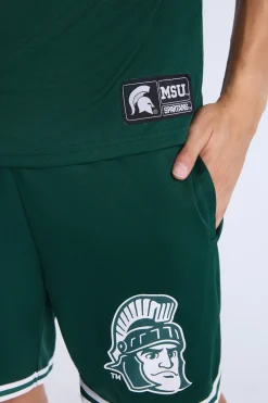 Mens Michigan State University Spartans Mesh Tank Top