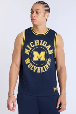 Mens Michigan Wolverines Mesh Tank Top